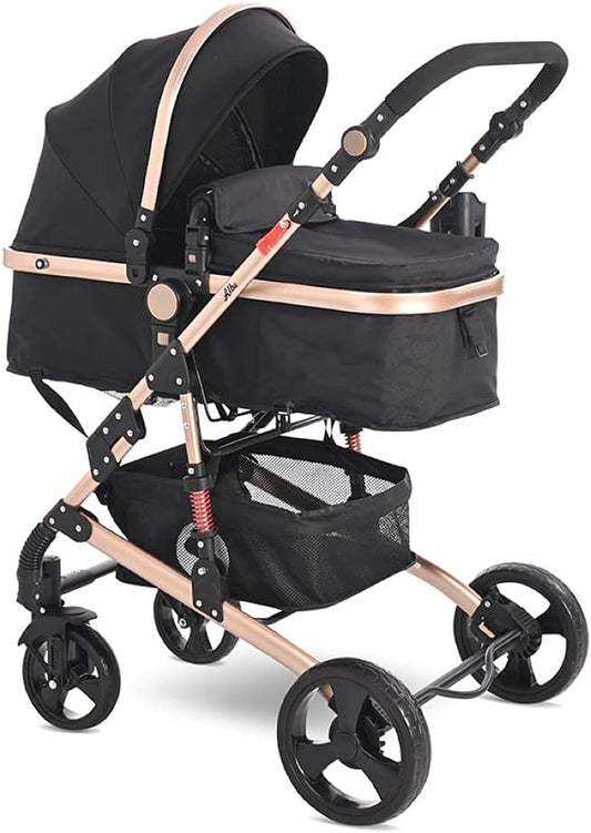 Lorelli - Baby Stroller - Alba Premium Set 3in1 - (NEW) - Black - Travel System