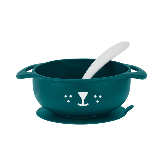 BabyMoov- Kit Tasty'isy Dog - (Silicon Bowl + Spoon)