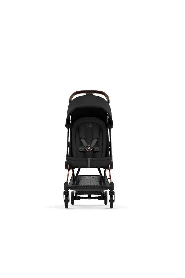 Cybex Coya Stroller Rosegold Sepia Black + Cloud-G car seat (Base G, Adapters & bumper bar are optional)