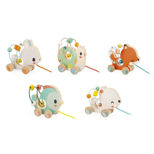 Janod - Pure Animal Baby Looping - Wooden