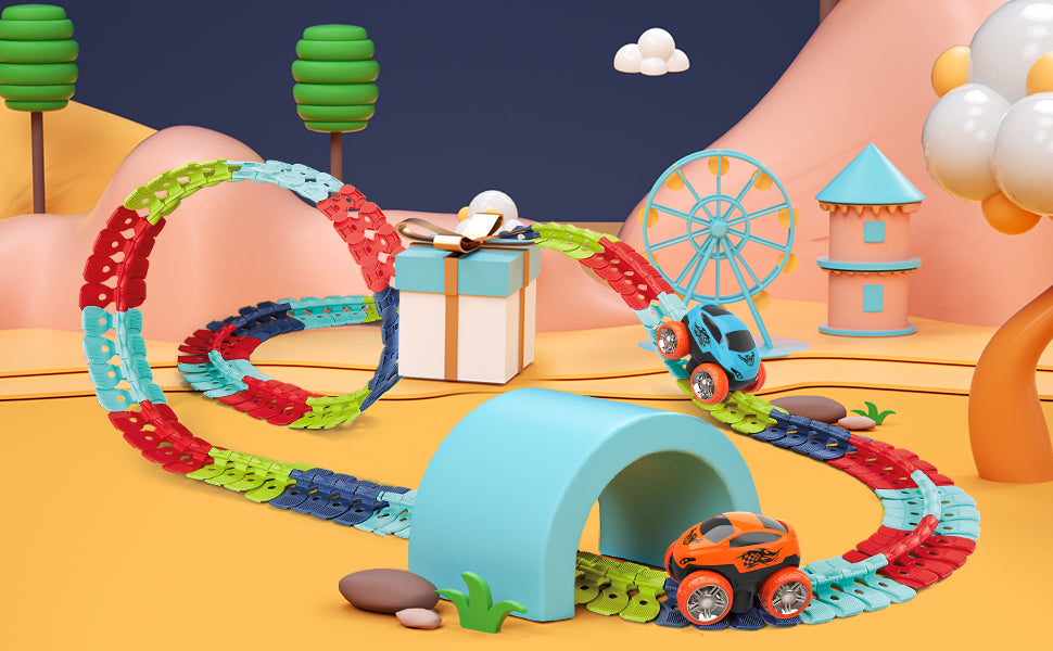 Tumama Kids - Changeable Track Race - 184pcs
