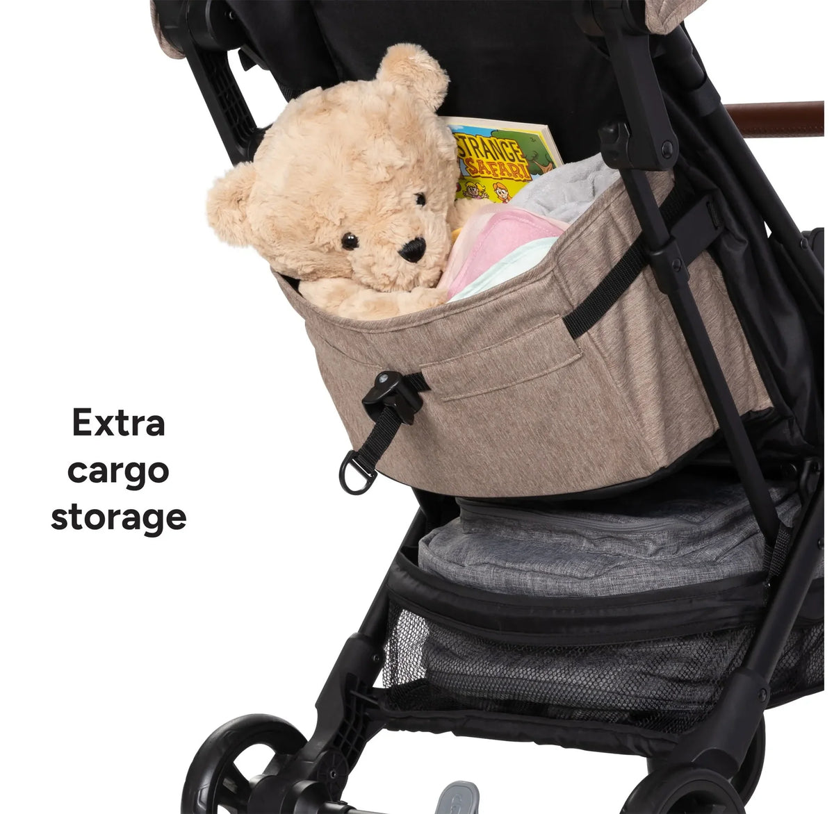 Babytrend - York Compact Travel System - With Ez Lift  Pro Car Seat - Cosmic Brown