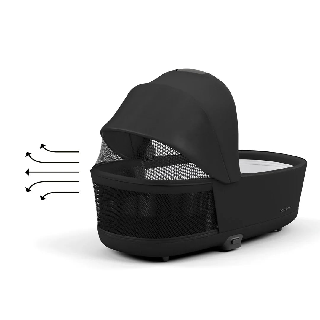 Cybex Priam Sepia Black + Cloud-G car seat (Bassinet, Base G & Adapters are optional)