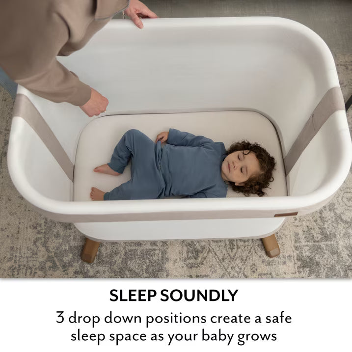 Evenflo - Cora Adjustable Baby Bassinet - Sensory Soothe Technology
