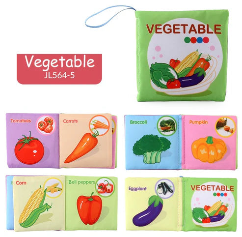 Tumama Kids - Colorful Learning Book - Cloth Book - Animal