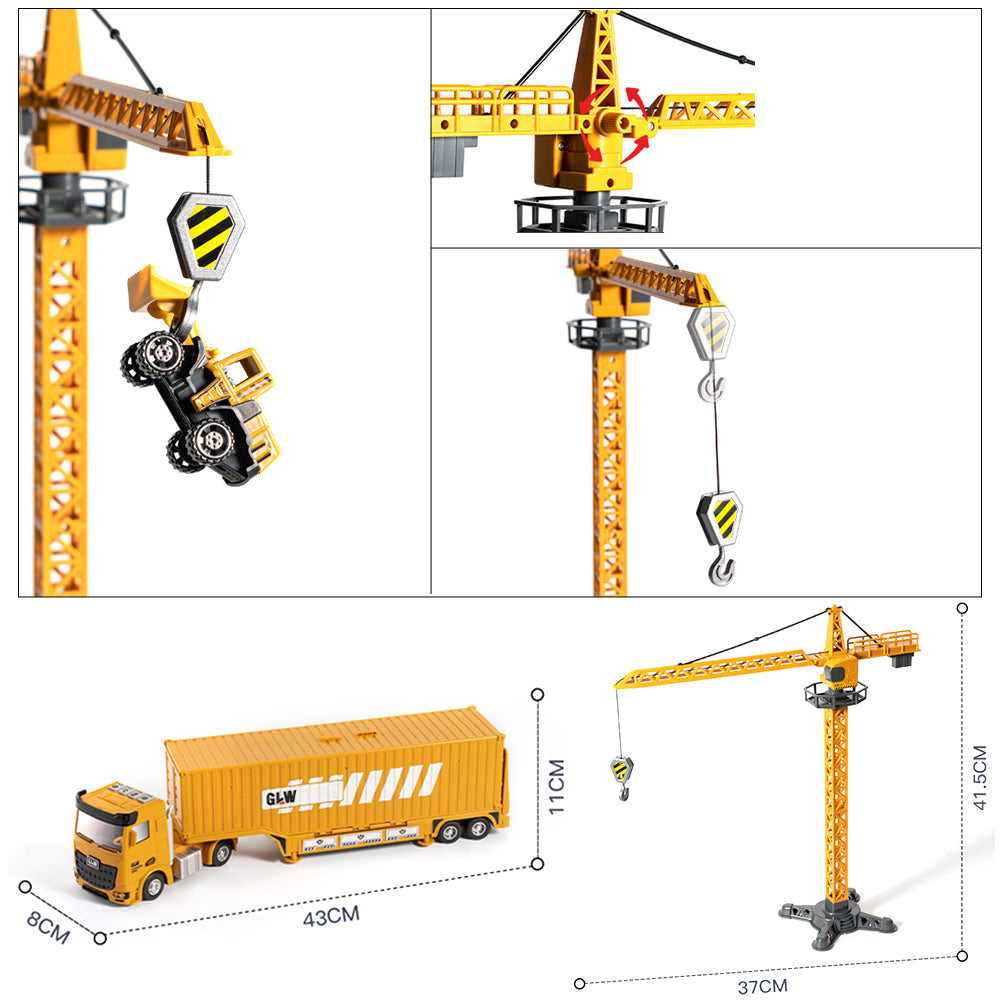 Tumama Kids - Container Truck Toy - Set