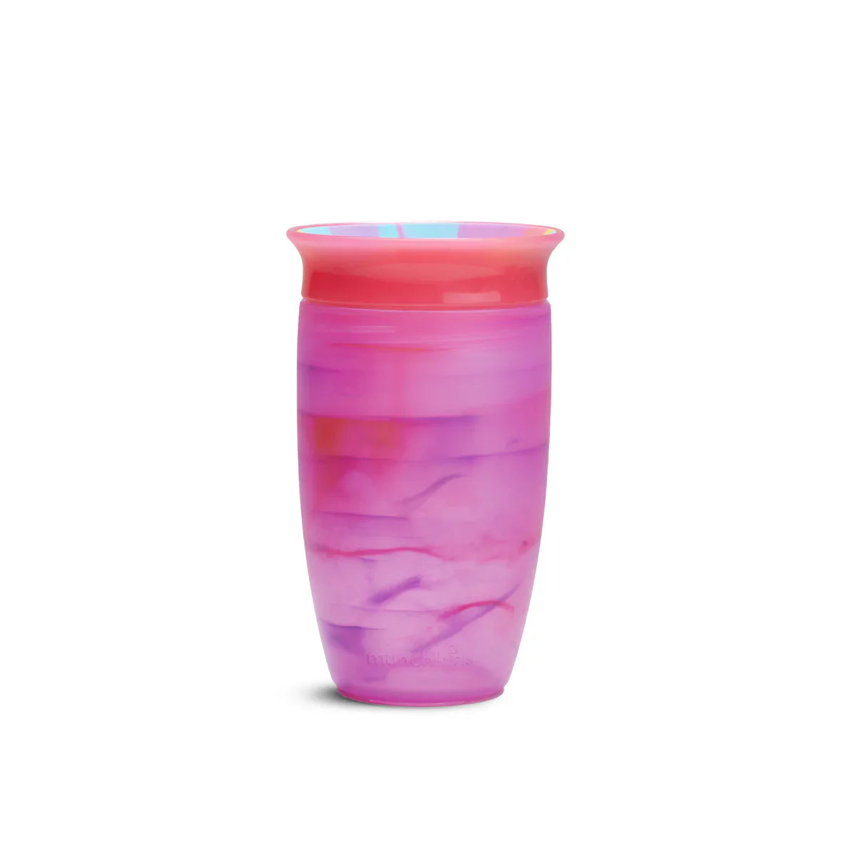Munchkin - Miracle 360 Toddler Sippy Cup - Spill Proof - Ounce Tropical Swirl  - Pink