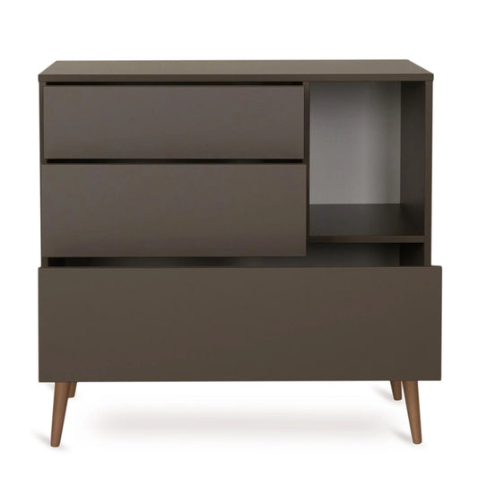 Quax Cocoon Chest Moss Modern Nursery Dresser