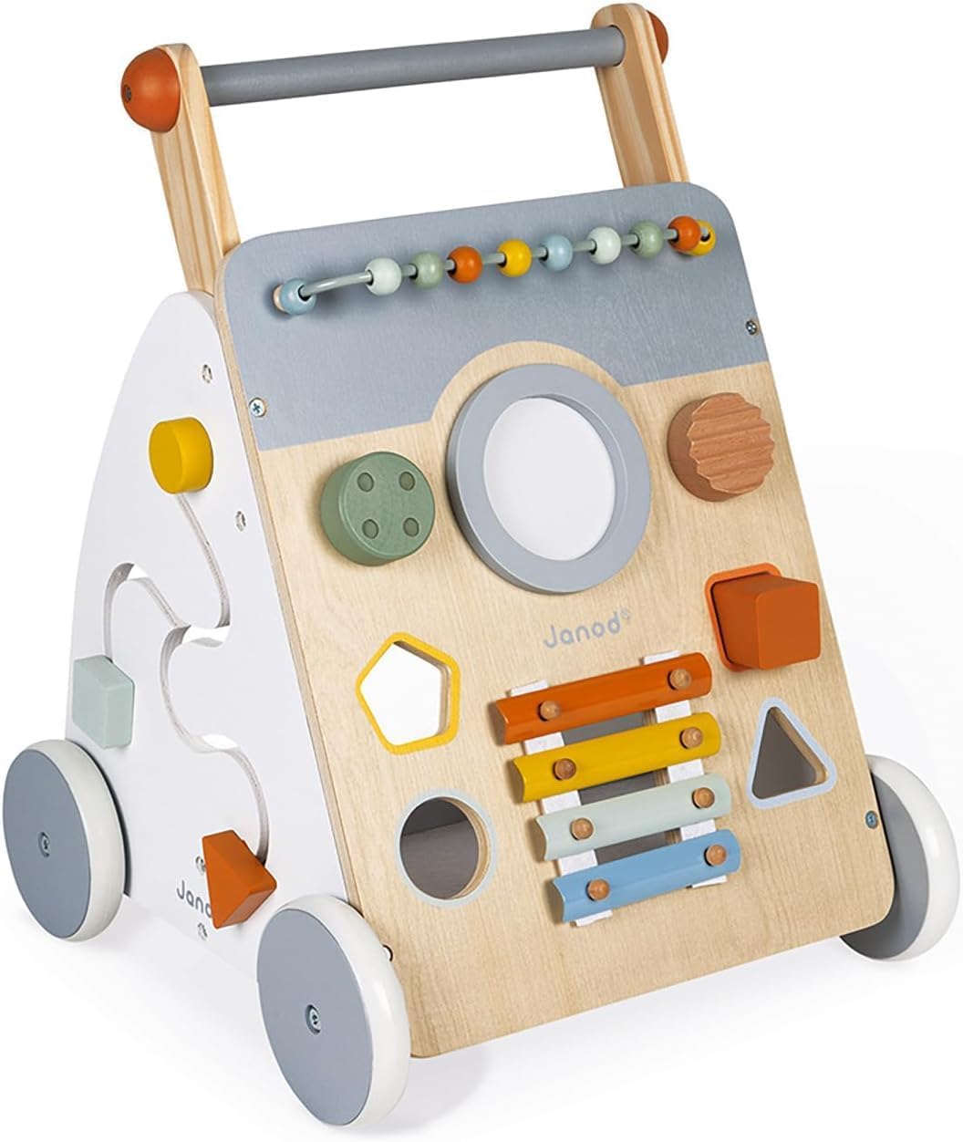 Janod - Sweet Cocoon Push Along Vehicle - Wooden