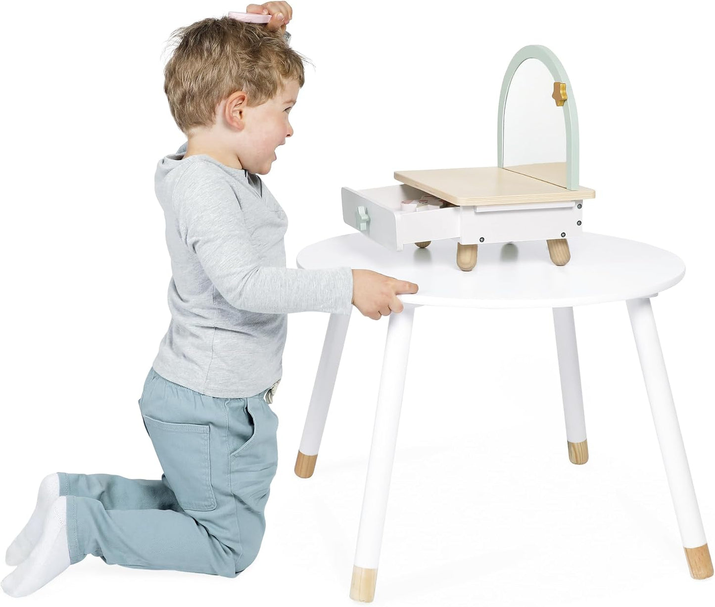 Janod - Unicorn Wooden Dressing - Table