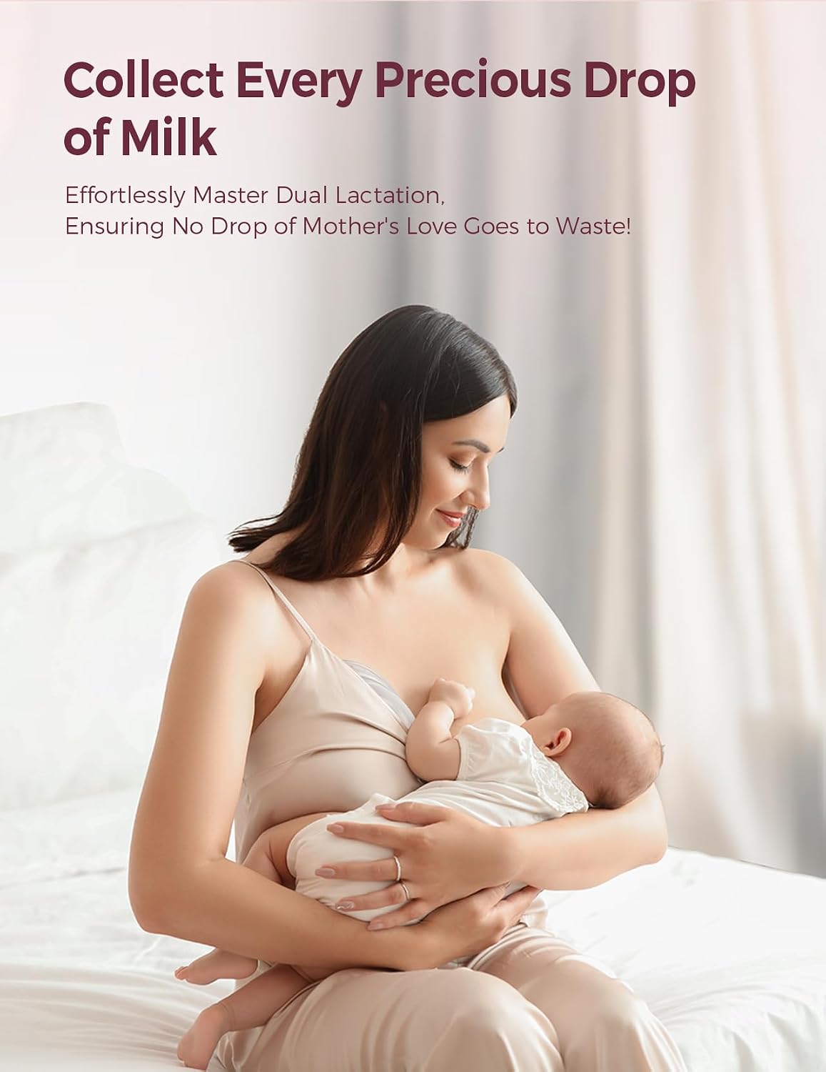 Momcozy - Reusable Milk Collector For Breast Milk - Double