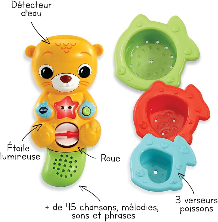 Vtech - My Little Otter Bath Toy - French