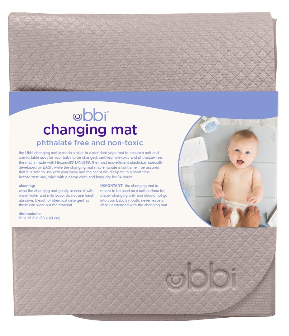 Ubbi - Changing Mat - Grey