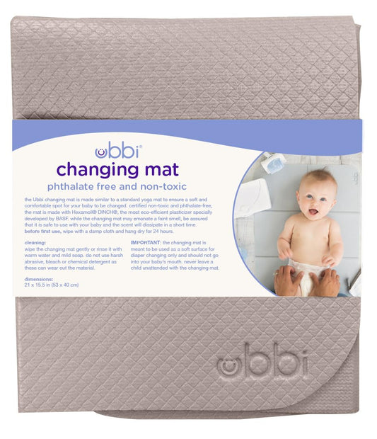Ubbi - Changing Mat - Grey