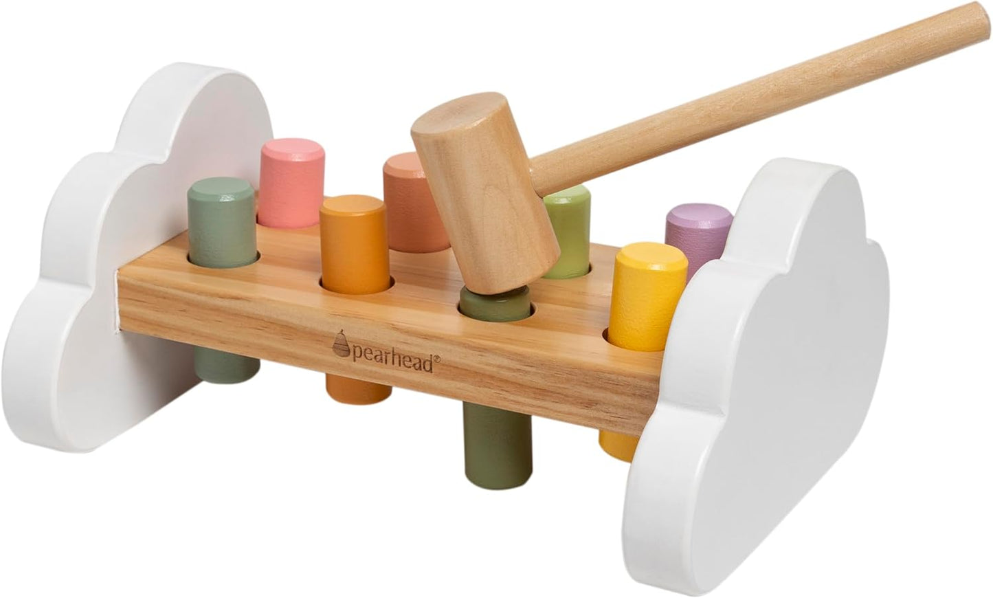 Pearhead - Bench Wooden Hammer - Bench Toy