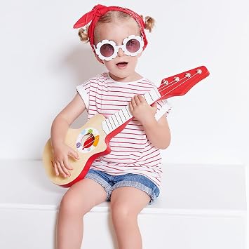 Janod - Confetti Rock Guitar - Wooden