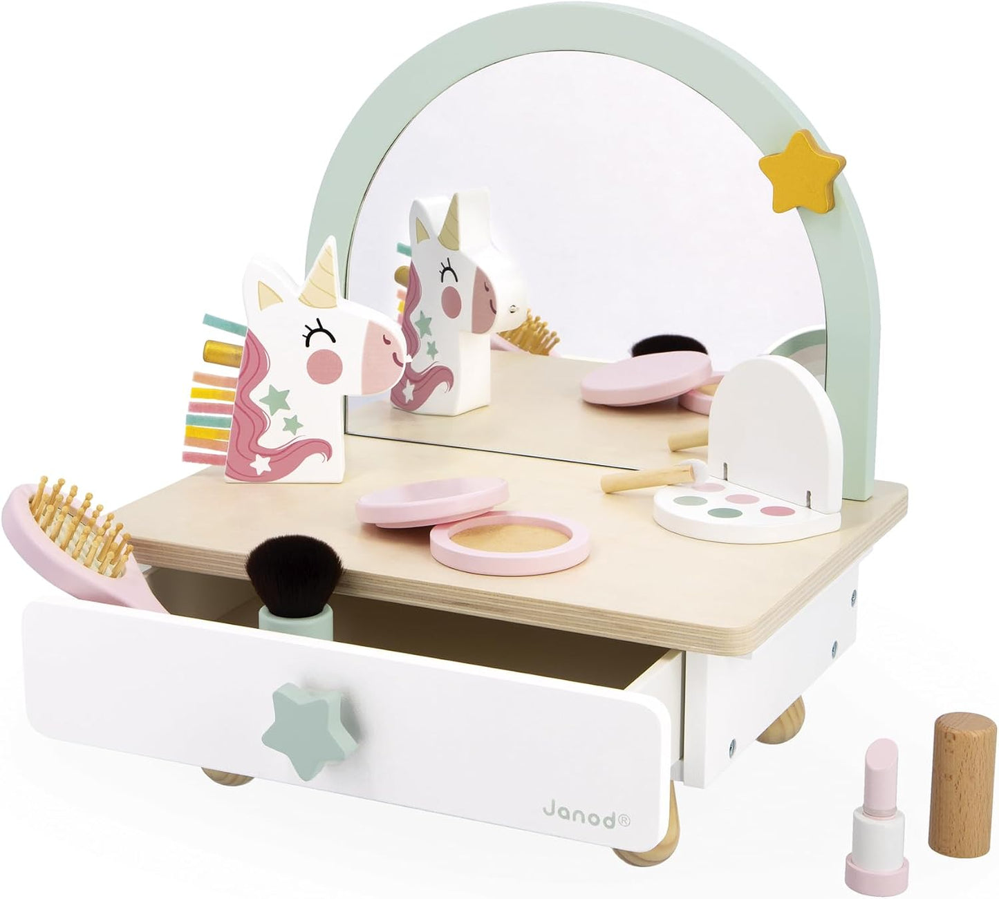 Janod - Unicorn Wooden Dressing - Table