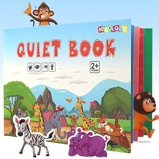 Tumama Kids - Montessori Quiet Book - Animal