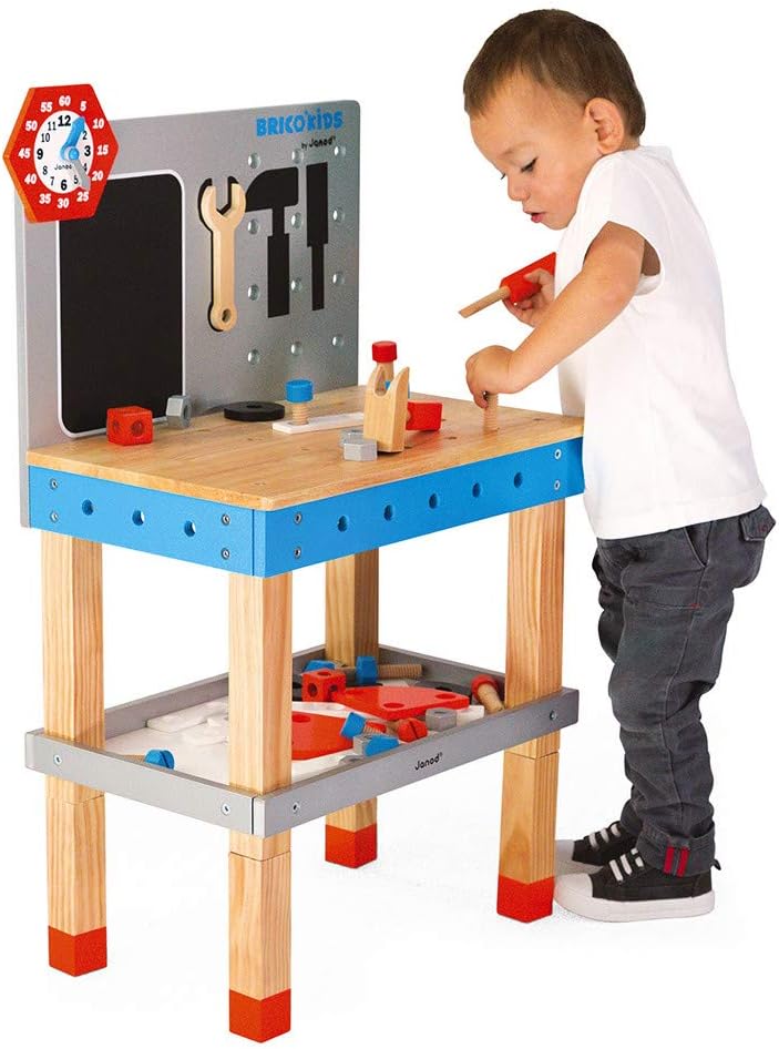 Janod - Brico' Kids Diy Giant - Magnetic Wooden Table
