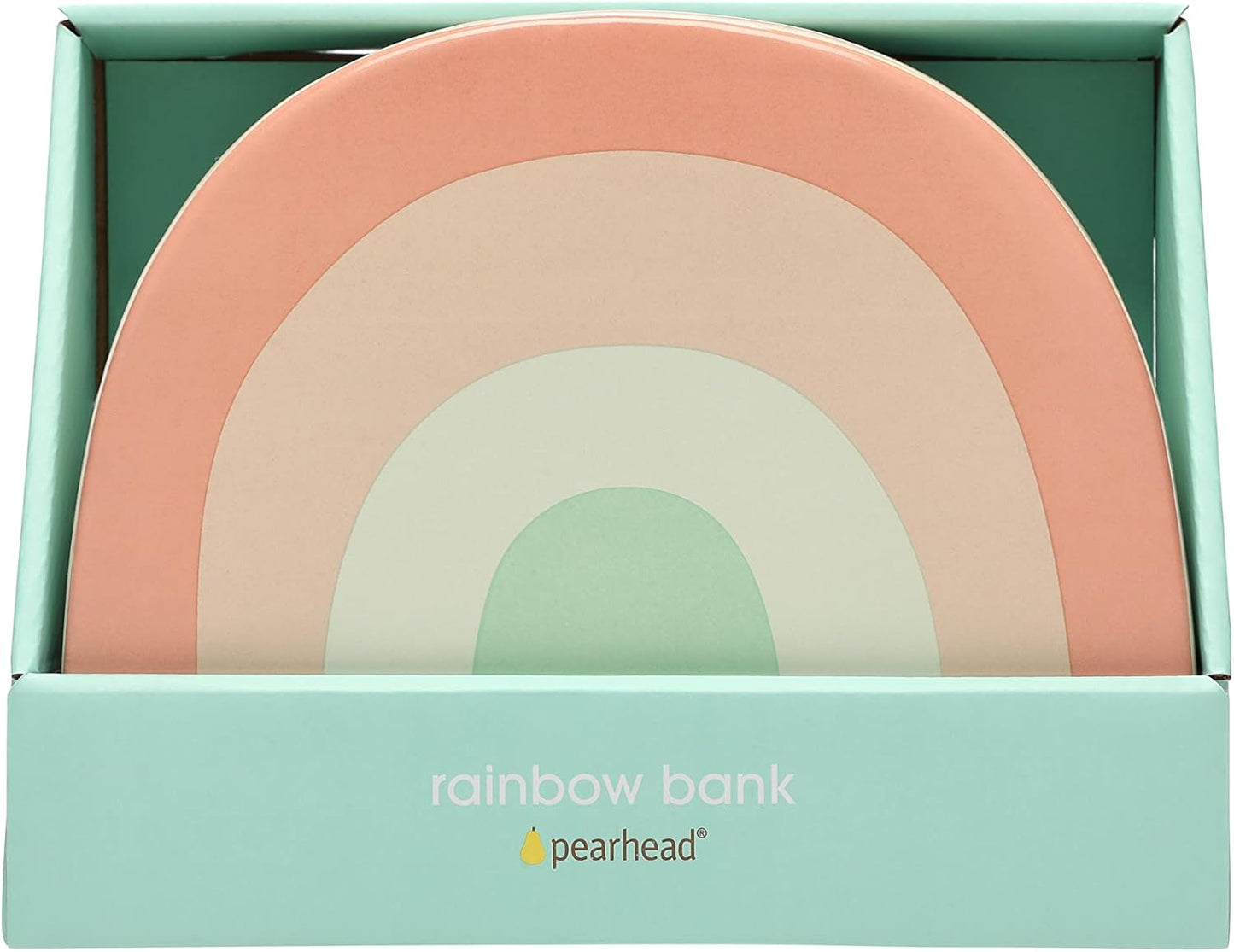 Pearhead - Ceramic Rainbow Bank