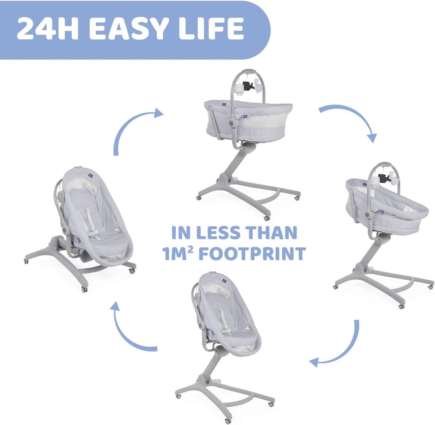 BABY HUG AIR 4in1  [79173] -DARK GREY-