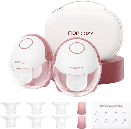Momcozy - M6-Red Double Mobile Style - Breast Pump