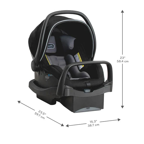 EVENFLO PIVOT XPAND MODULAR TRAVEL SYSTEM AYRSHIRE BLACK