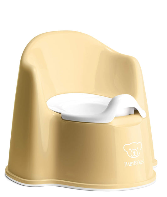 BABYBJORN POTTY CHAIR POWDER YELLOW/WHITE