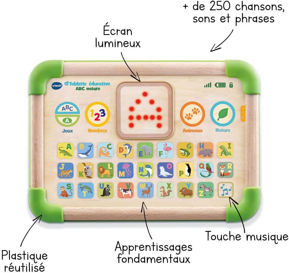 Vtech - Tablette ABC Nature - French