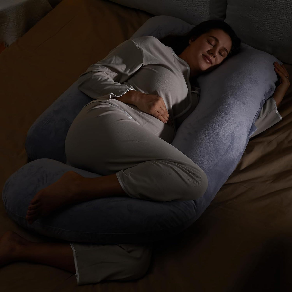 Momcozy - U Shaped Pregnancy Pillow -