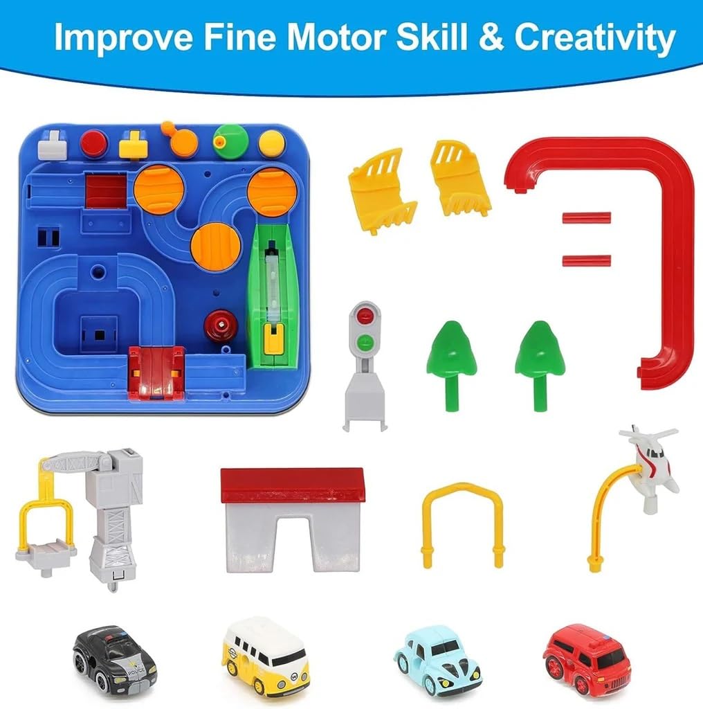 Tumama Kids - Car Adventure Race Track - Toddlers