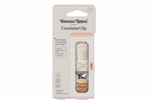 Tommee Tippee - Comforter Clip - 0+Months - Organic Cotton - 1pack -NEW!!