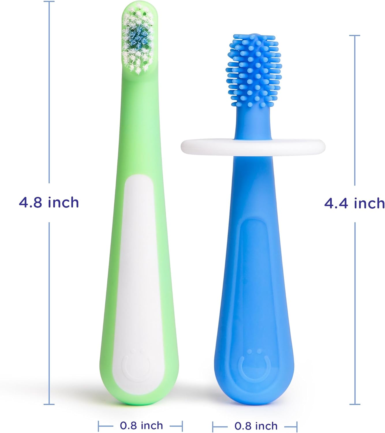 Ubbi - 2 Stage Toothbrush Set
