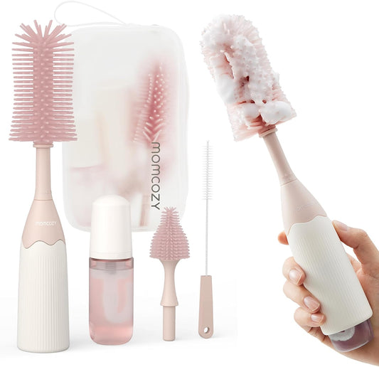 Momcozy - Push-Press Bottle Brush - Kit