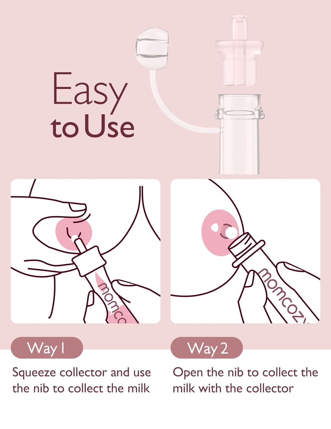 Momcozy - Colostrum - Reusable Breast Milk Collector -