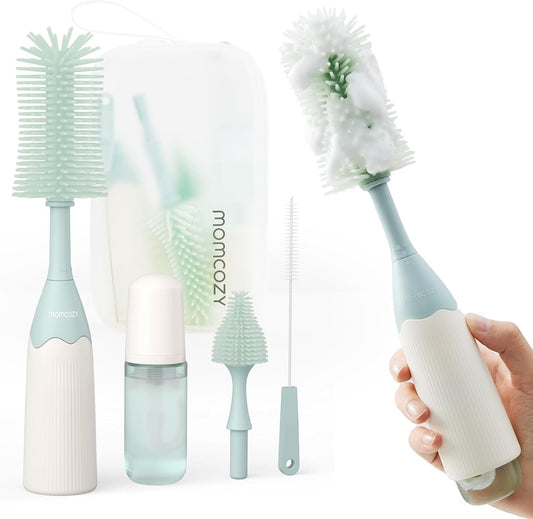 Momcozy - Push-Press Bottle Brush - Kit