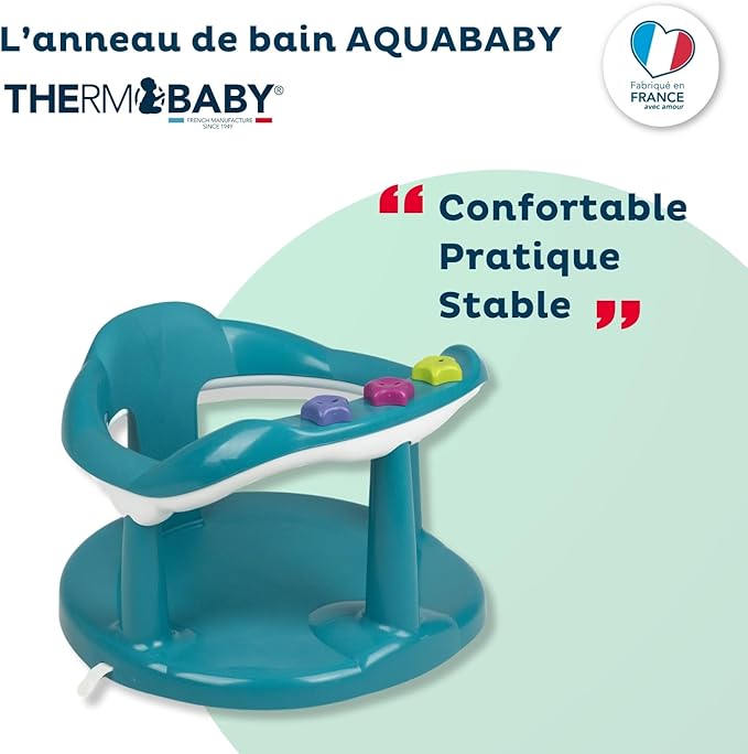 Thermobaby - Aquababy Bath Ring - Deep Peacock - Bath Time