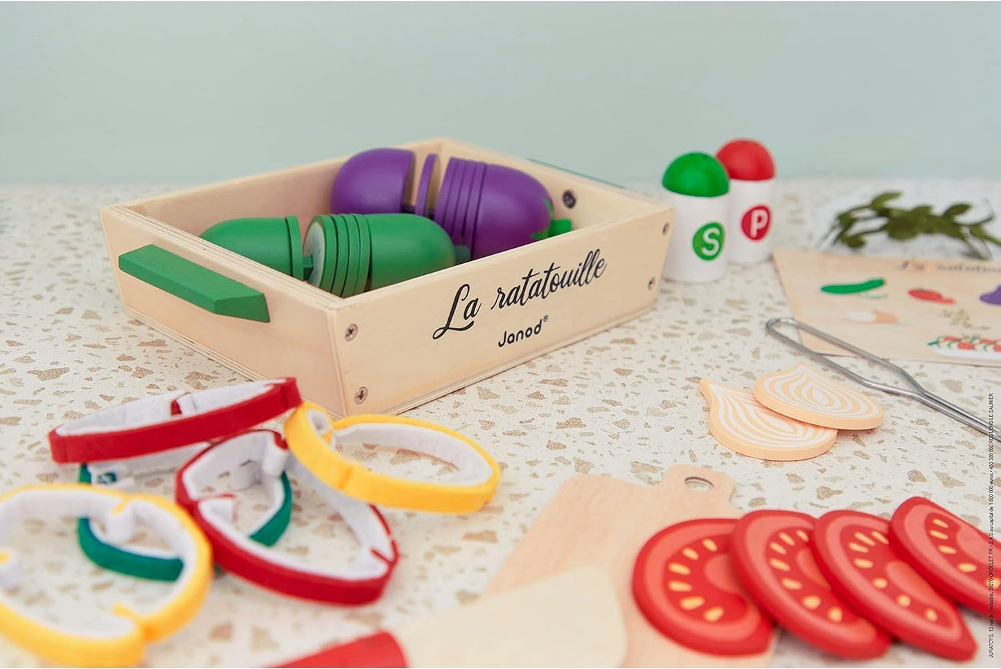 Janod - Ratatouille Set - Vegetables