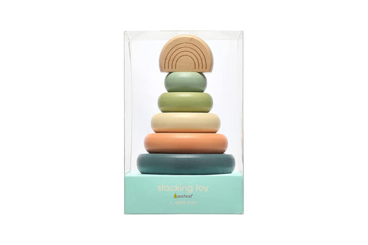 Pearhead - Wooden Stacking Toy Tower