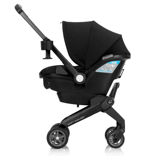 EVENFLO SHYFT DUALRIDE CARSEAT + STROLLER BEAUFORT BLACK