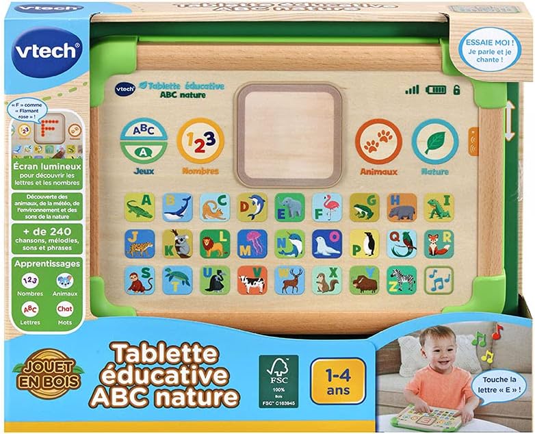 Vtech - Tablette ABC Nature - French