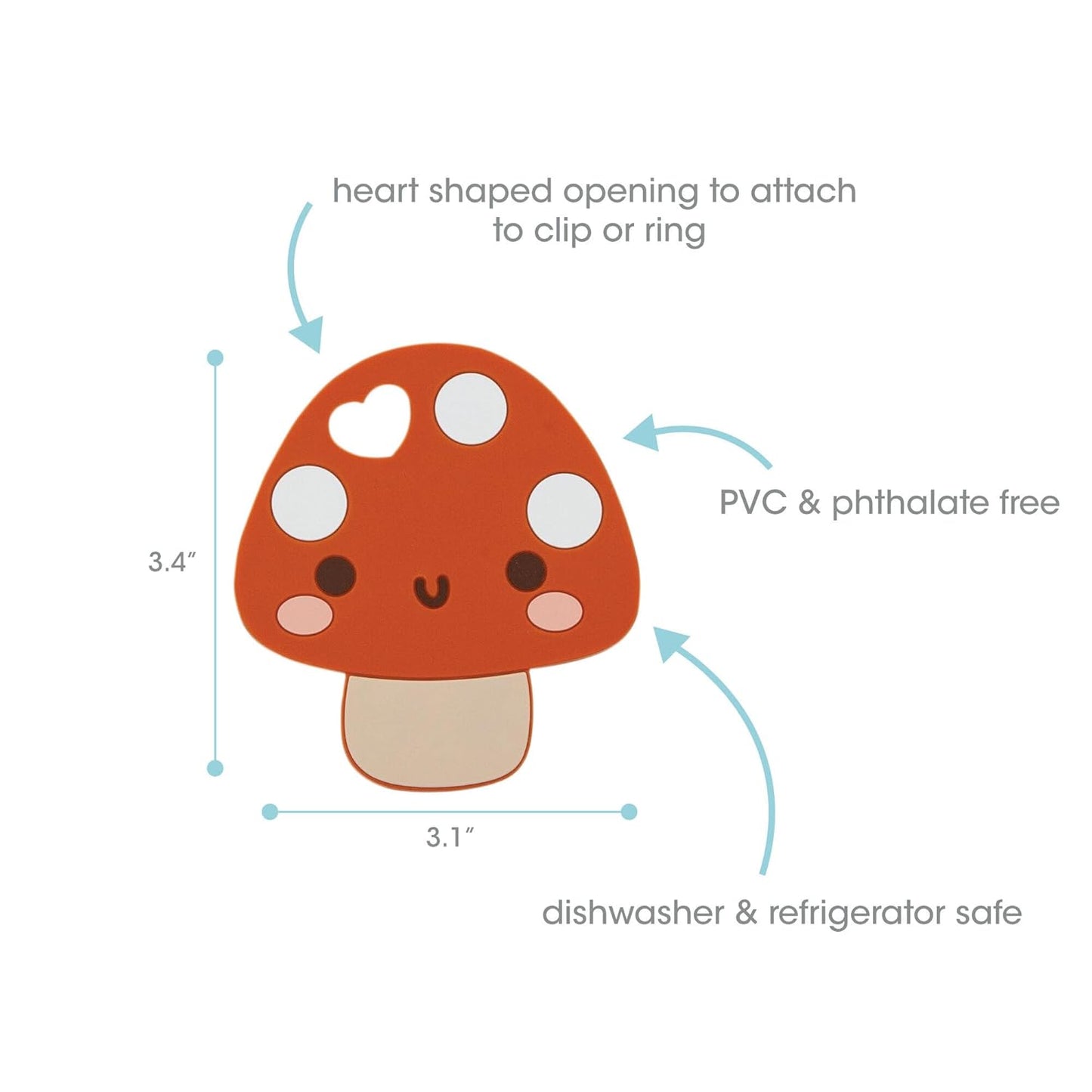 Pearhead - Mushroom Teether