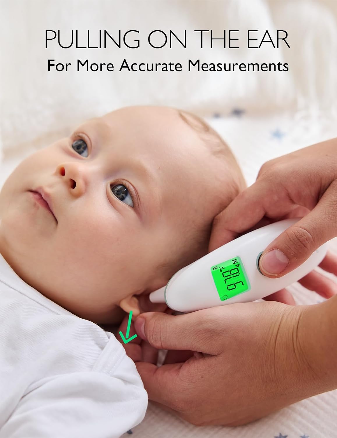 Momcozy - Forehead And Ear Thermometer -