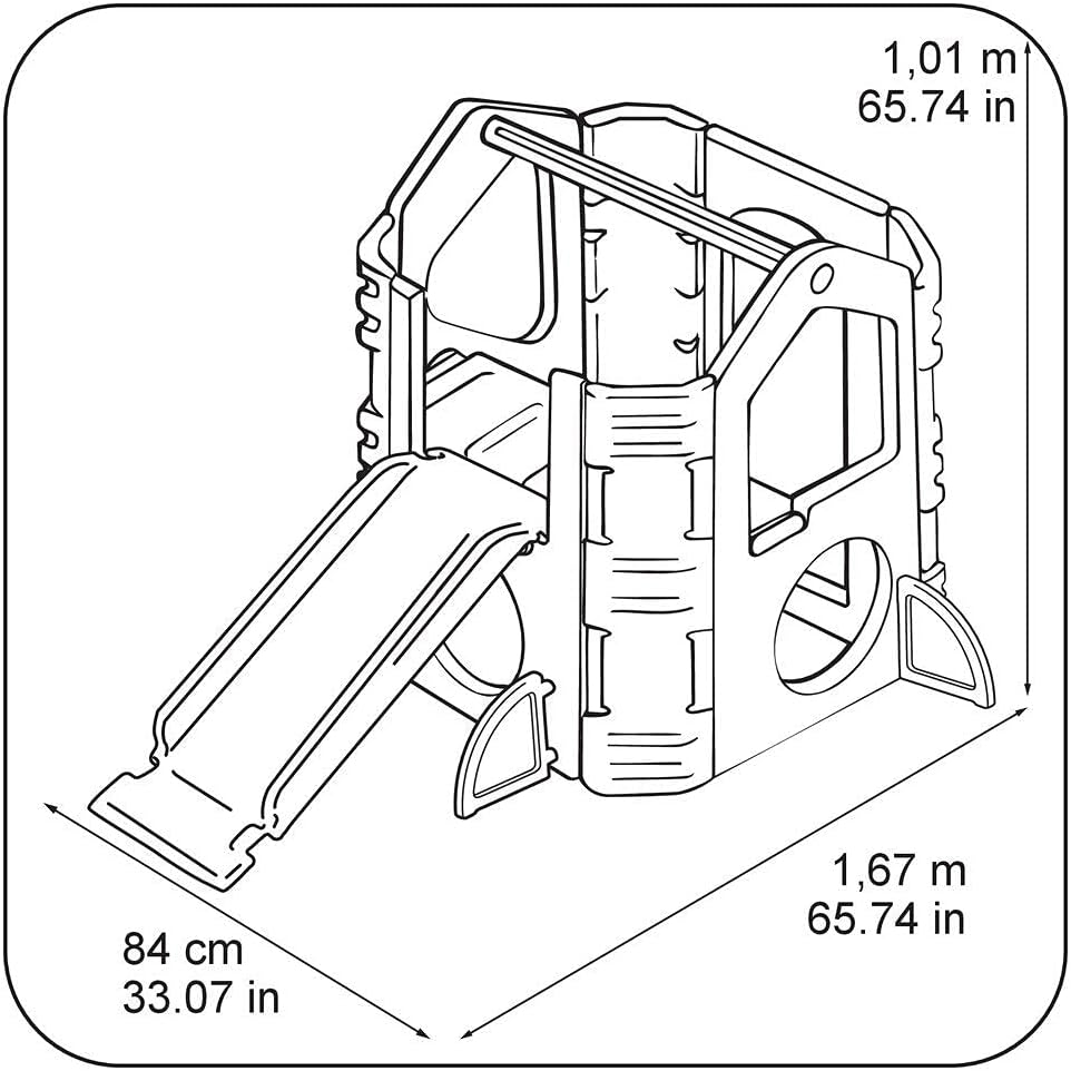 Feber - Activity Park Slide - Multicolor