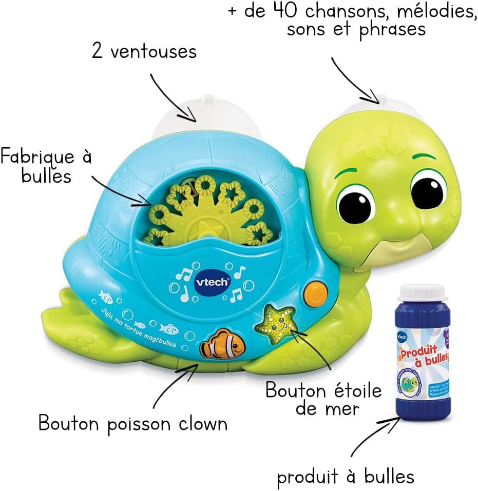 Vtech - Bubble Time Turtle - French