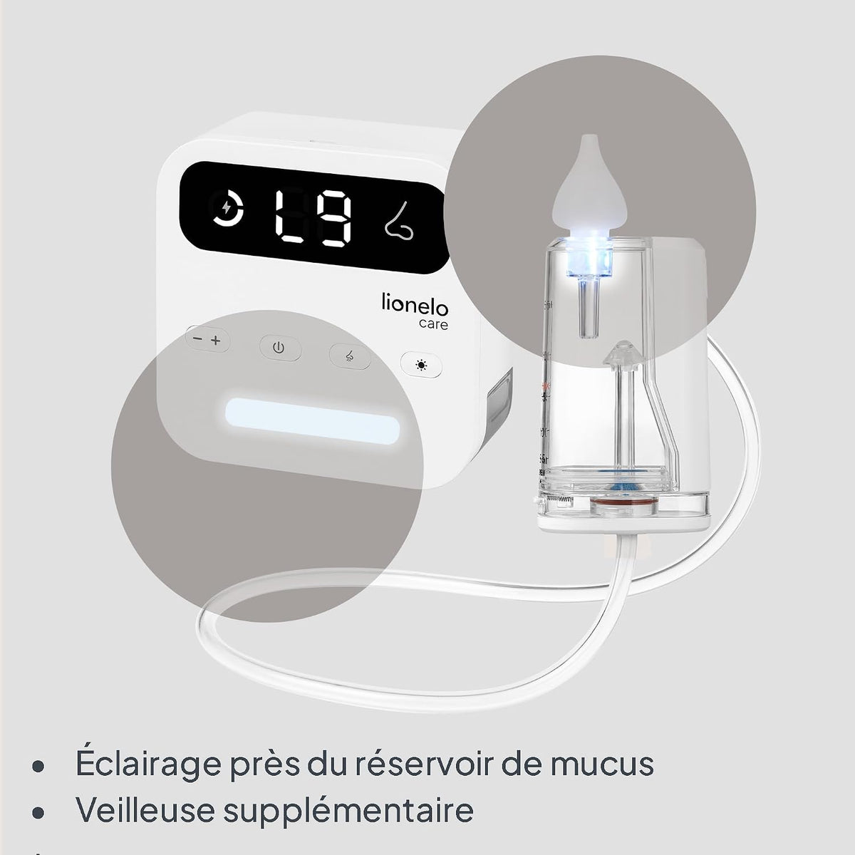 Lionelo - Nasal Aspirator - White