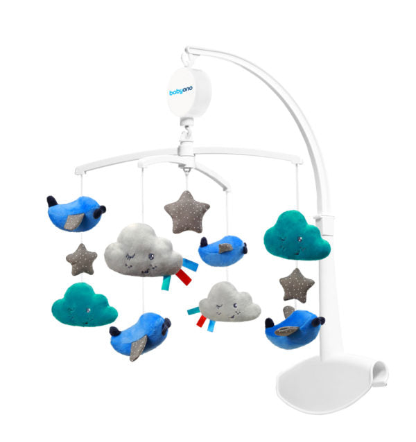 BabyOno - 627 Planes Musical - Cot Mobile