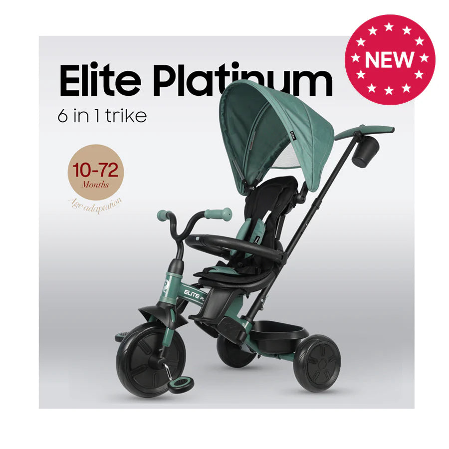 Q Play - Elite Platinum Child Trycicle Reversing Seat - Green