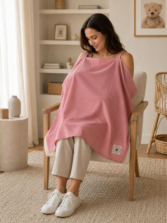 MyHokeyPokey - breast feeding cover - Cotton Candy