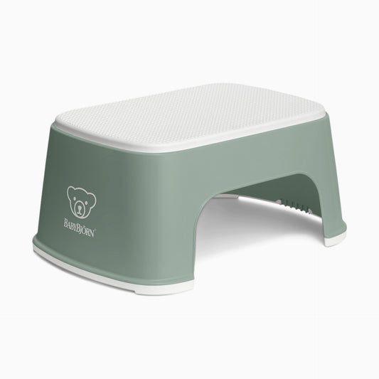 Babybjorn - Step Stool - Deep Green/White - Bath Time